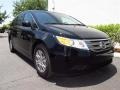 Crystal Black Pearl 2011 Honda Odyssey EX Exterior