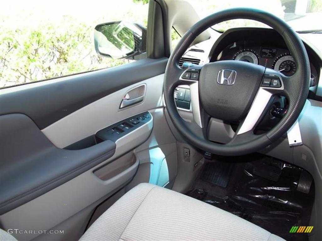 Gray Interior 2011 Honda Odyssey EX Photo #49628845