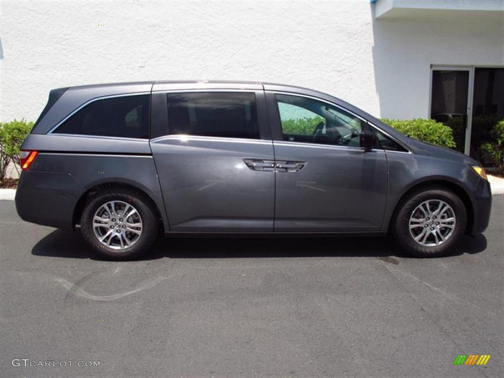 Polished Metal Metallic 2011 Honda Odyssey EX Exterior Photo #49628896