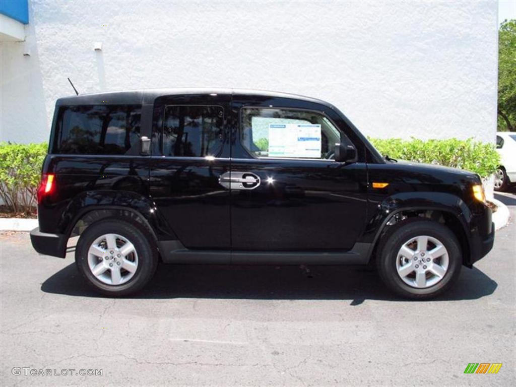 Crystal Black Pearl 2011 Honda Element EX Exterior Photo #49629016