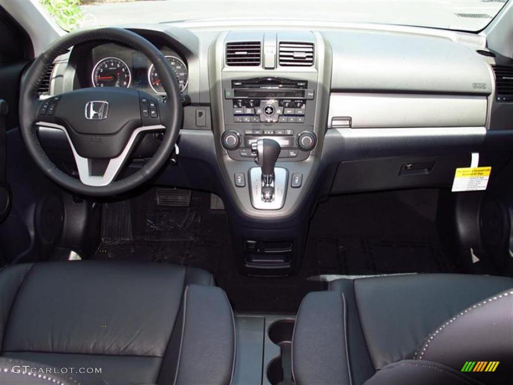 2011 Honda CR-V EX-L Black Dashboard Photo #49629112