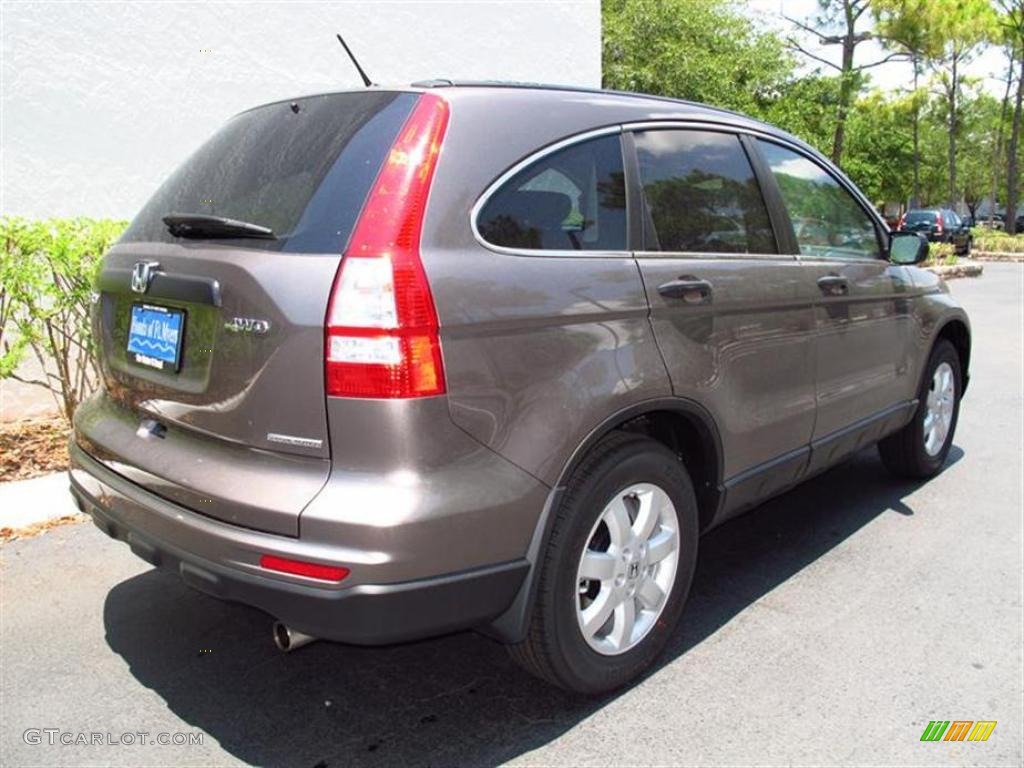 2011 CR-V SE 4WD - Urban Titanium Metallic / Black photo #3