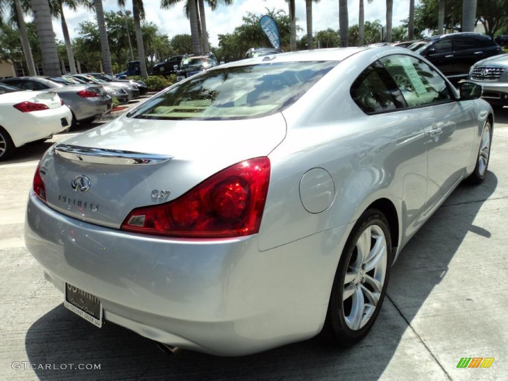 Liquid Platinum Silver 2008 Infiniti G 37 Journey Coupe Exterior Photo #49630406