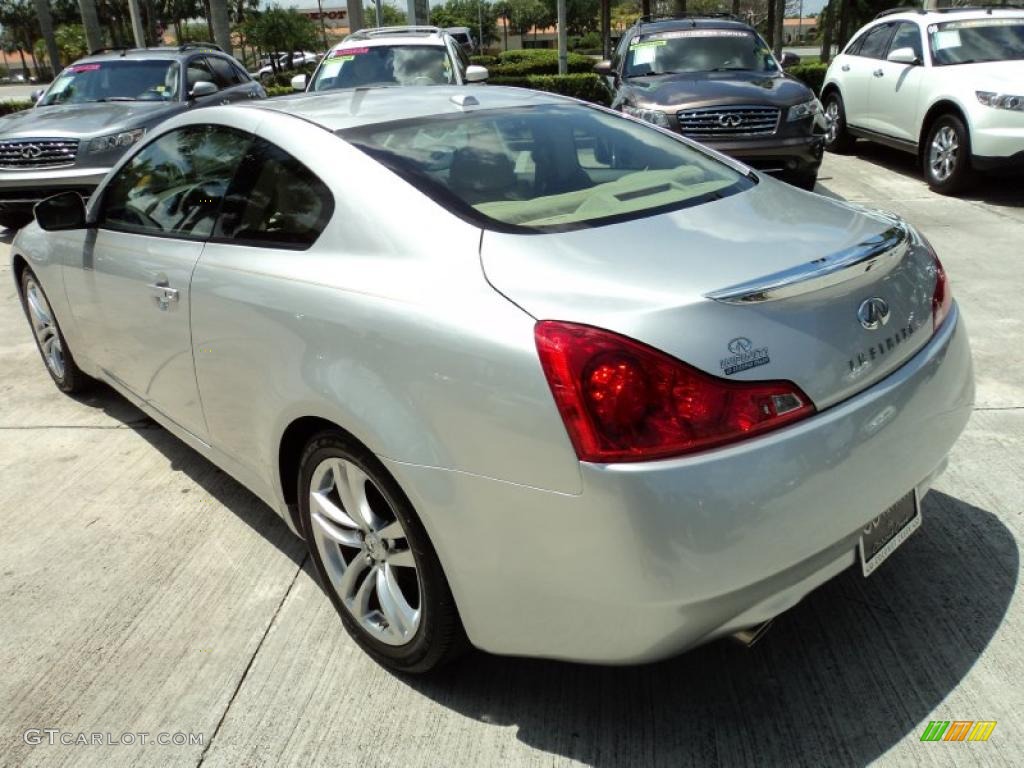 Liquid Platinum Silver 2008 Infiniti G 37 Journey Coupe Exterior Photo #49630451