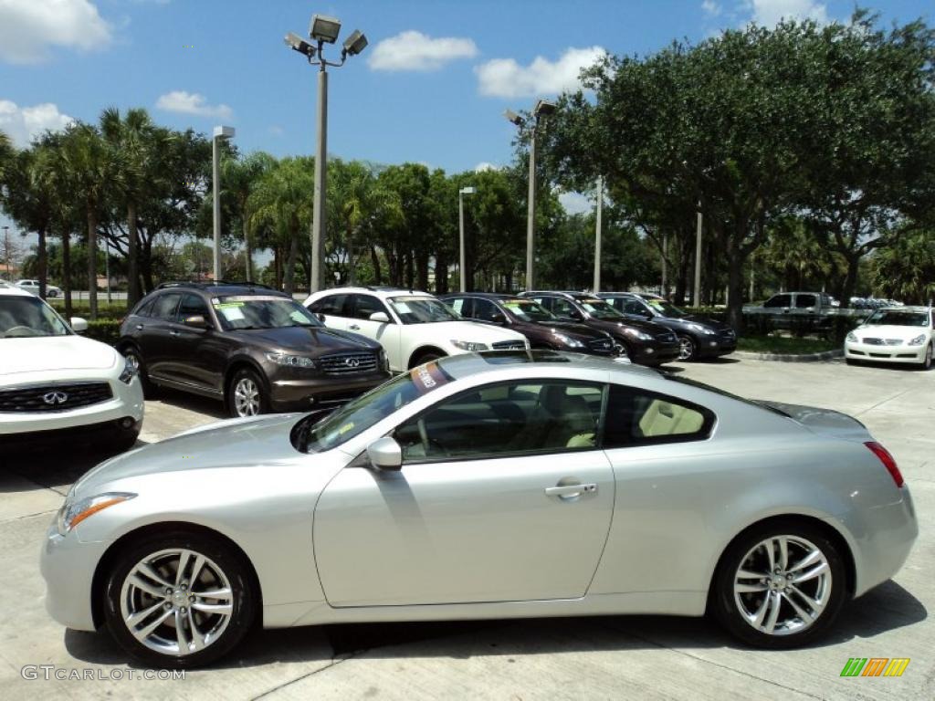 Liquid Platinum Silver 2008 Infiniti G 37 Journey Coupe Exterior Photo #49630472
