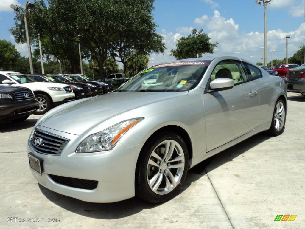 Liquid Platinum Silver 2008 Infiniti G 37 Journey Coupe Exterior Photo #49630532