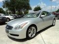 2008 Liquid Platinum Silver Infiniti G 37 Journey Coupe  photo #14