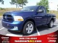 2011 Deep Water Blue Pearl Dodge Ram 1500 Express Regular Cab  photo #1