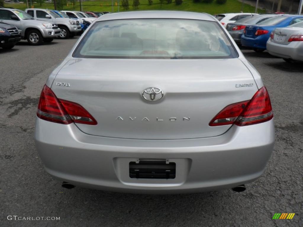2008 Avalon Limited - Classic Silver Metallic / Ash Gray photo #6
