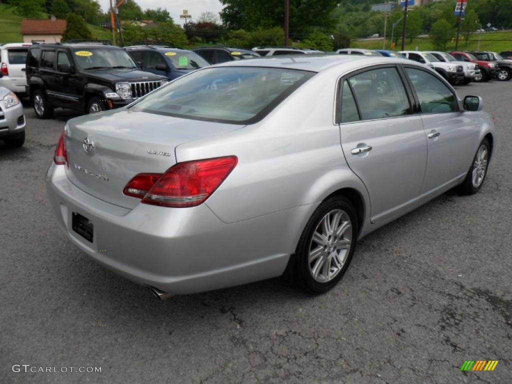 2008 Avalon Limited - Classic Silver Metallic / Ash Gray photo #7