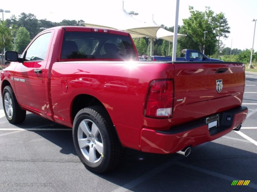 Flame Red 2011 Dodge Ram 1500 Express Regular Cab Exterior Photo #49631558
