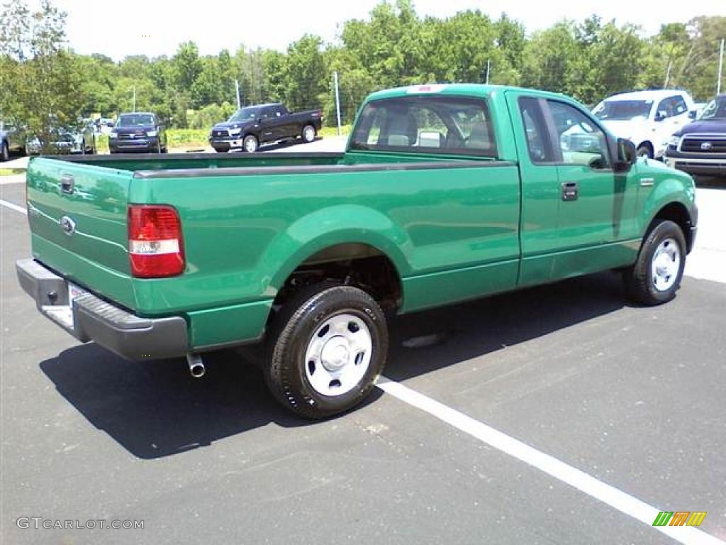 Fleet Green 2007 Ford F150 XL Regular Cab 4x4 Exterior Photo #49631630