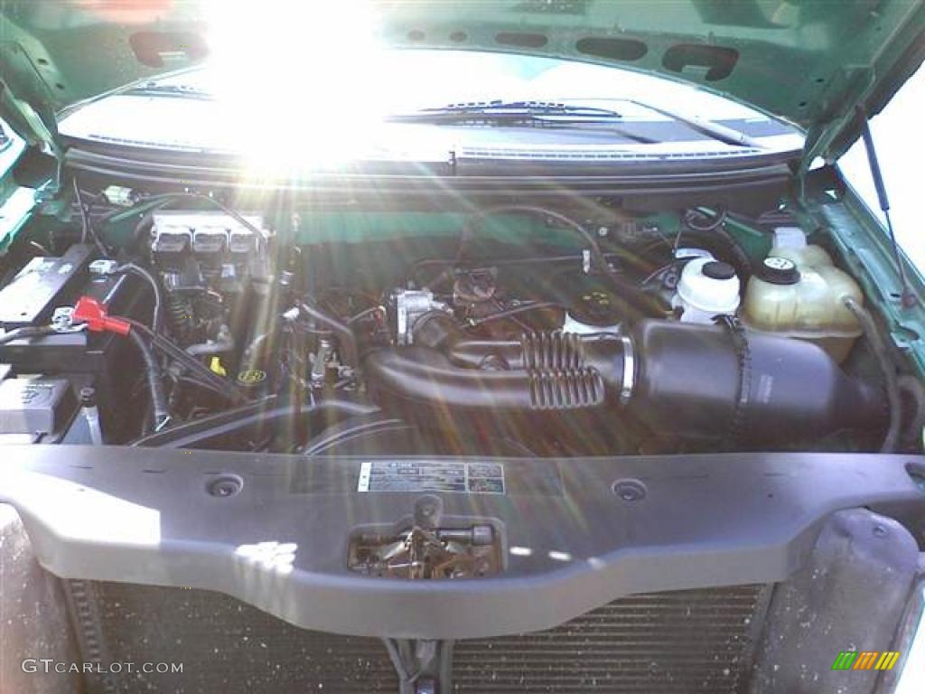 2007 F150 XL Regular Cab 4x4 - Fleet Green / Medium Flint photo #19