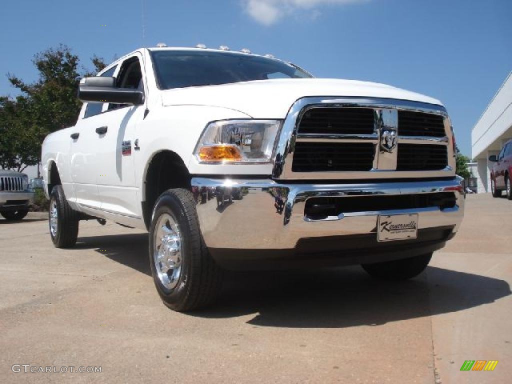 2011 Ram 2500 HD ST Crew Cab 4x4 - Bright White / Dark Slate/Medium Graystone photo #1