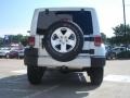 2011 Bright Silver Metallic Jeep Wrangler Unlimited Sahara 4x4  photo #4