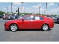 2011 Red Candy Metallic Ford Fusion Hybrid  photo #5