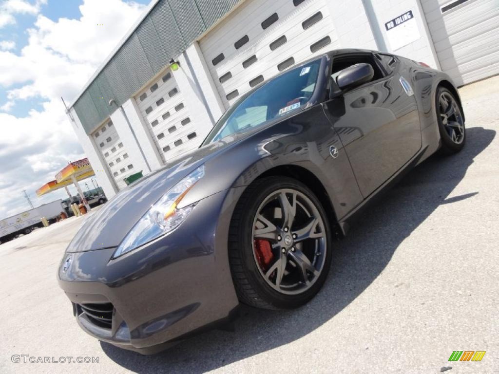 40th Anniversary Graphite 2010 Nissan 370Z 40th Anniversary Edition Coupe Exterior Photo #49632854