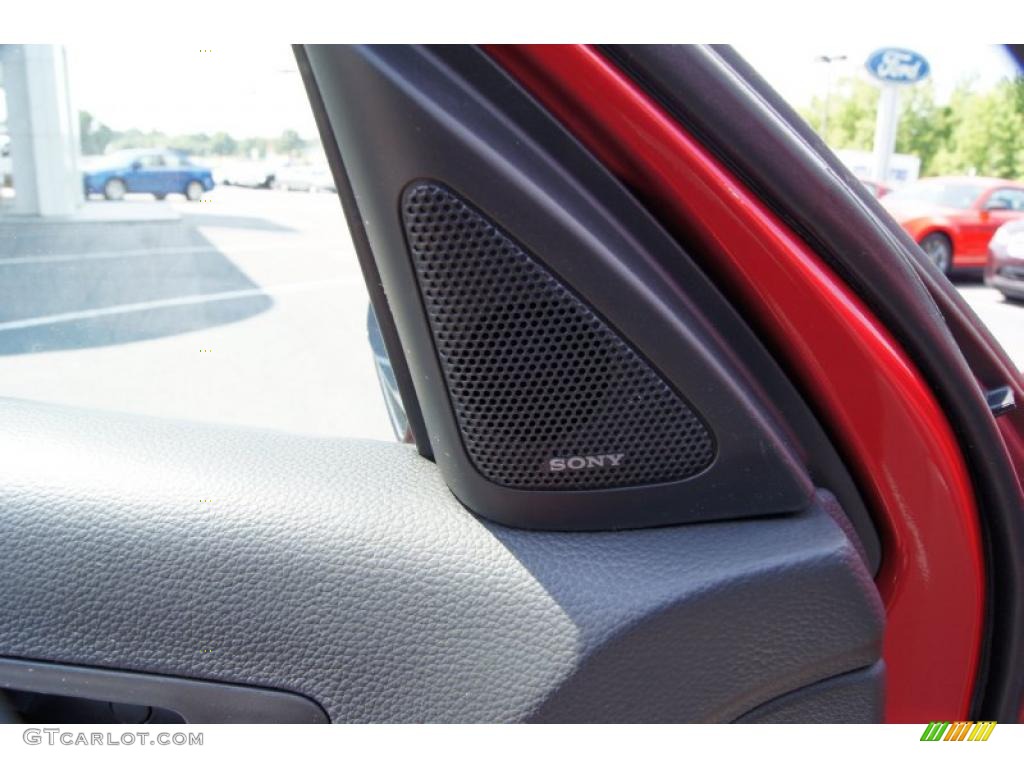 2011 Fusion Hybrid - Red Candy Metallic / Charcoal Black photo #21