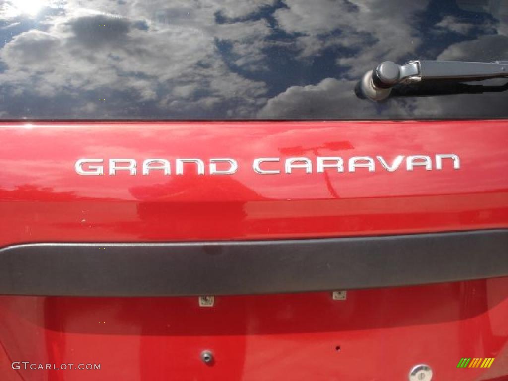 2006 Grand Caravan SE - Inferno Red Crystal Pearl / Medium Slate Gray photo #38