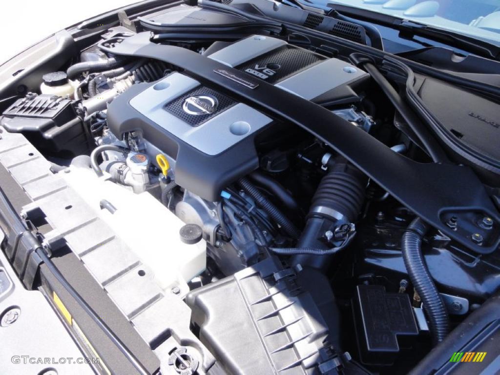 2010 Nissan 370Z 40th Anniversary Edition Coupe 3.7 Liter DOHC 24-Valve CVTCS V6 Engine Photo #49633295