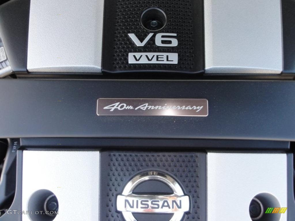 2010 Nissan 370Z 40th Anniversary Edition Coupe Marks and Logos Photo #49633325