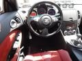 2010 Nissan 370Z 40th Anniversary Red Leather Interior Steering Wheel Photo