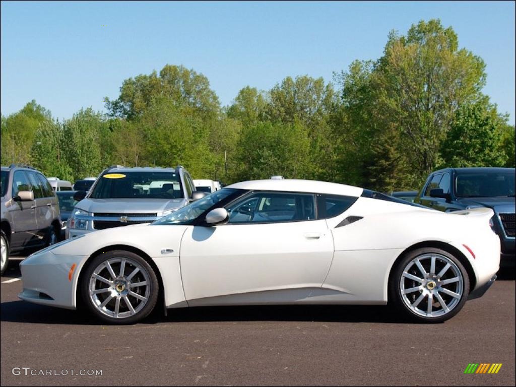 Aspen White 2011 Lotus Evora Coupe Exterior Photo #49634093