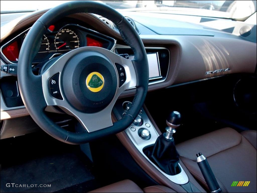 2011 Lotus Evora Coupe Cocobolo Dashboard Photo #49634321