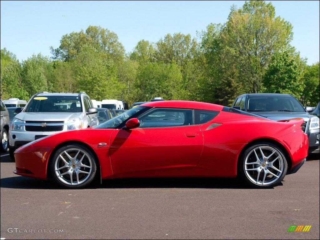 Ardent Red 2011 Lotus Evora Coupe Exterior Photo #49634336