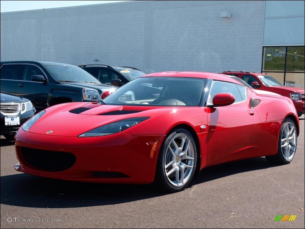 Ardent Red 2011 Lotus Evora Coupe Exterior Photo #49634345
