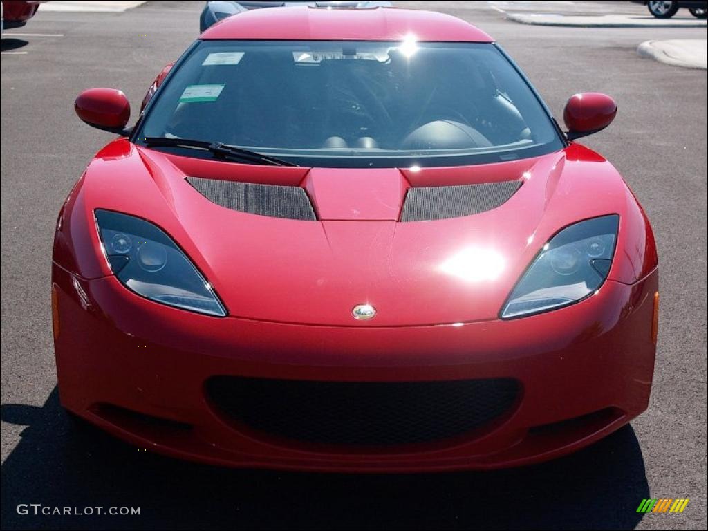 Ardent Red 2011 Lotus Evora Coupe Exterior Photo #49634360