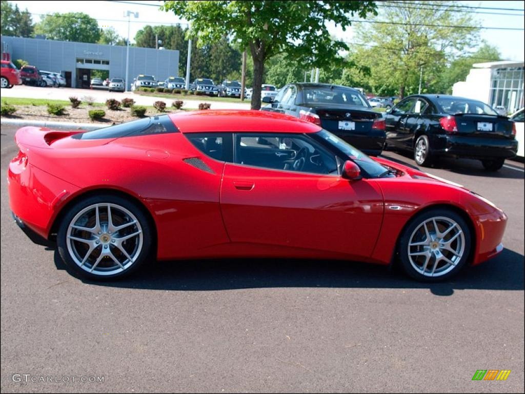 Ardent Red 2011 Lotus Evora Coupe Exterior Photo #49634411