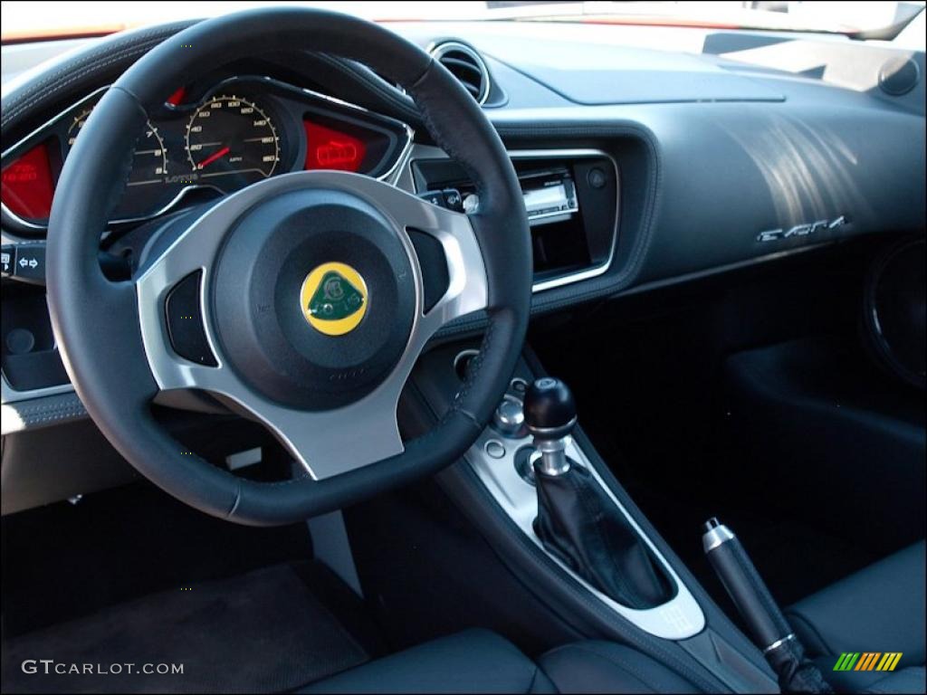 2011 Lotus Evora Coupe Charcoal Dashboard Photo #49634441