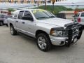 2005 Bright Silver Metallic Dodge Ram 1500 Laramie Quad Cab 4x4  photo #7