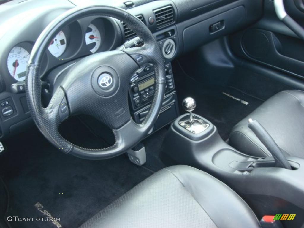 Black Interior 2002 Toyota Mr2 Spyder Roadster Photo