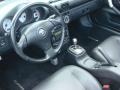 2002 Toyota MR2 Spyder Black Interior Prime Interior Photo