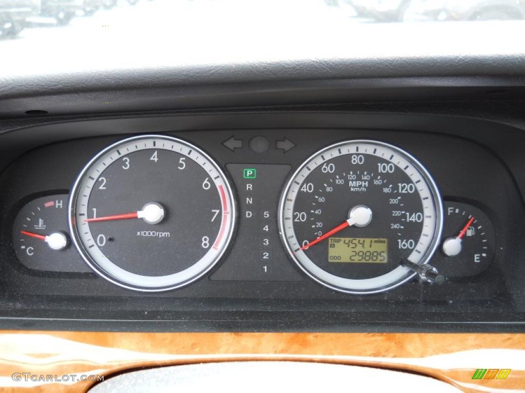 2006 Kia Amanti Standard Amanti Model Gauges Photos