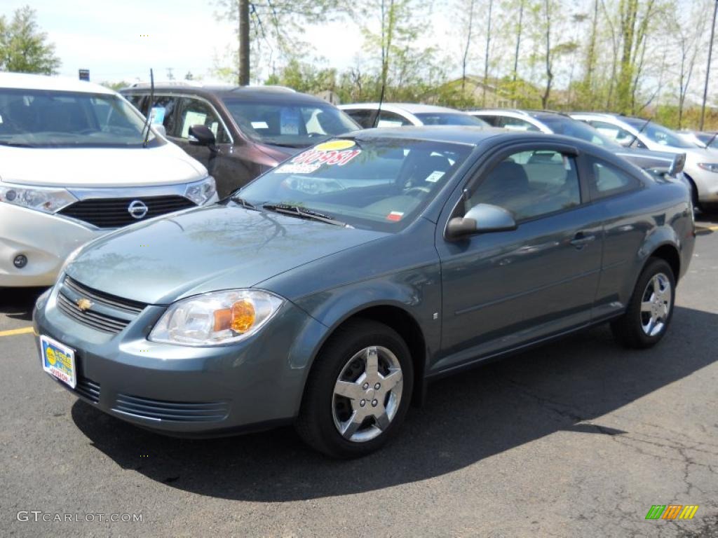 2007 Cobalt LT Coupe - Blue Granite Metallic / Gray photo #1