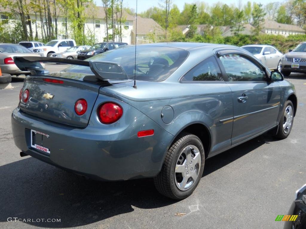 2007 Cobalt LT Coupe - Blue Granite Metallic / Gray photo #2