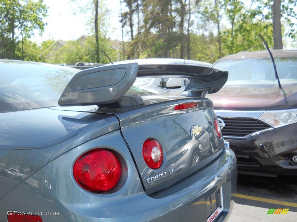 2007 Cobalt LT Coupe - Blue Granite Metallic / Gray photo #9