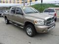 Light Khaki Metallic 2008 Dodge Ram 2500 Laramie Mega Cab 4x4 Exterior