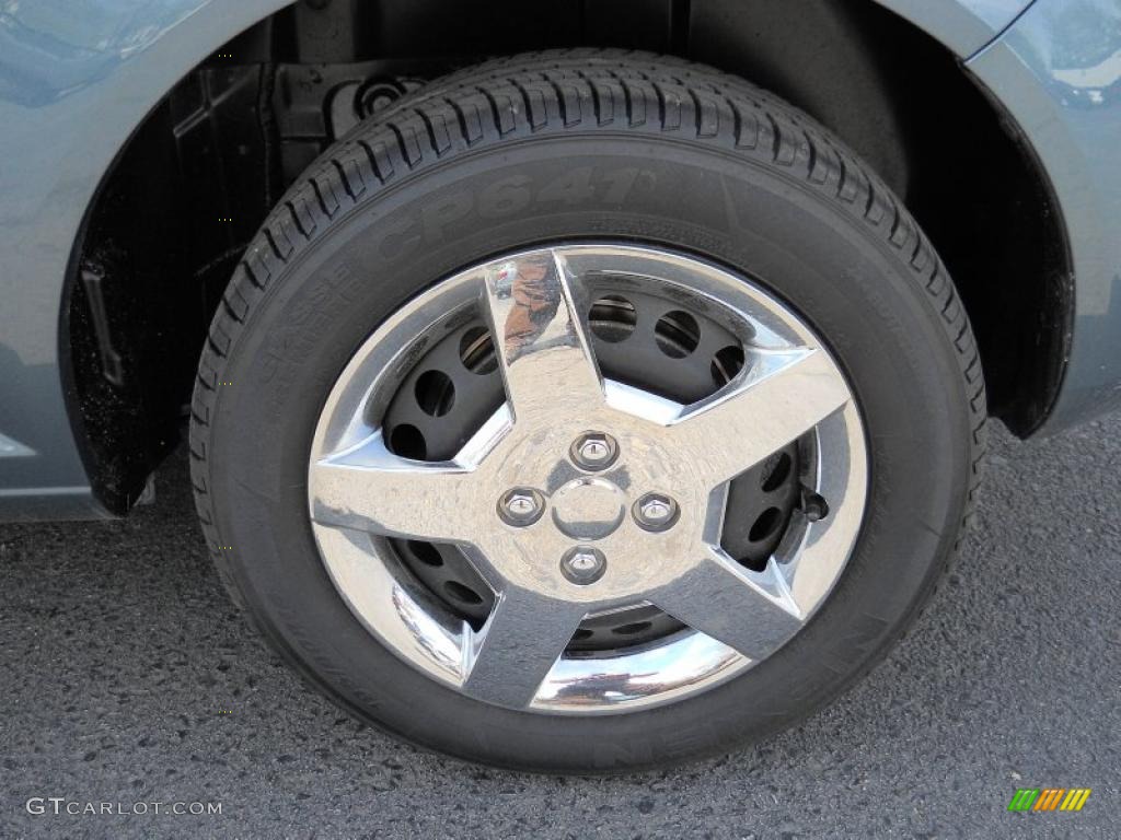 2007 Cobalt LT Coupe - Blue Granite Metallic / Gray photo #19