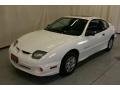 2001 Arctic White Pontiac Sunfire SE Coupe  photo #16