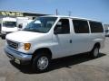 Oxford White 2006 Ford E Series Van E350 XLT Passenger Exterior