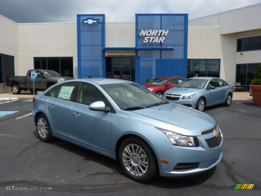 Ice Blue Metallic Chevrolet Cruze