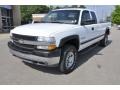 Summit White 2001 Chevrolet Silverado 2500HD LS Extended Cab 4x4 Exterior