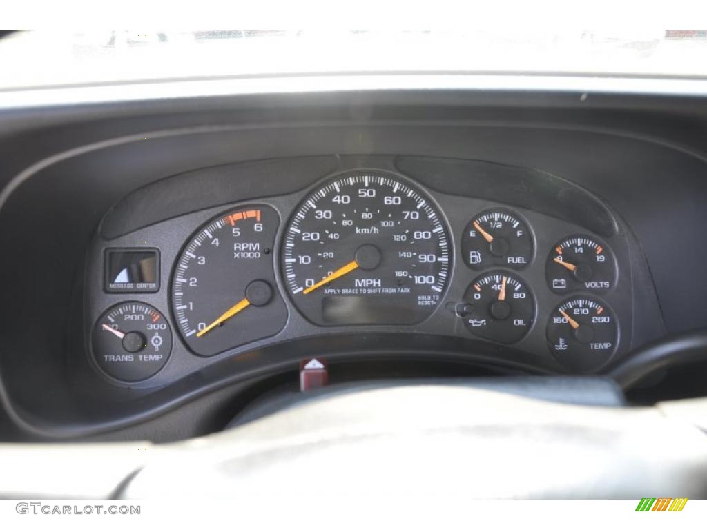 2001 Chevrolet Silverado 2500HD LS Extended Cab 4x4 Gauges Photo #49641521