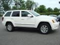 2008 Stone White Jeep Grand Cherokee Limited 4x4  photo #2