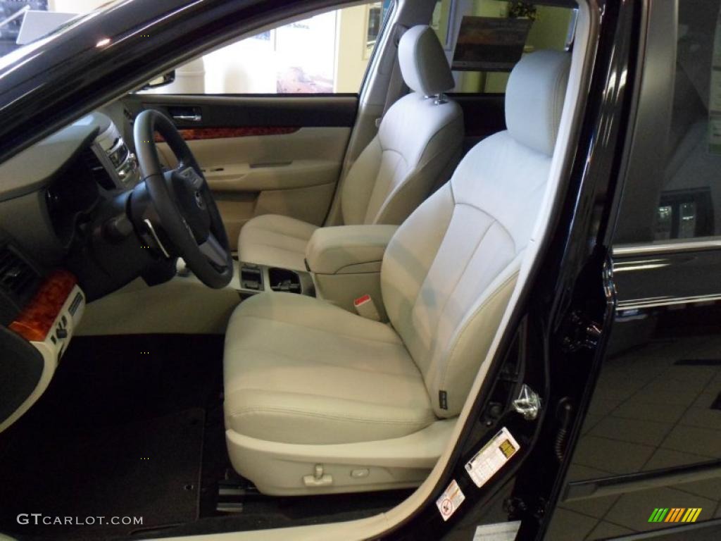 2011 Outback 3.6R Limited Wagon - Crystal Black Silica / Warm Ivory photo #3