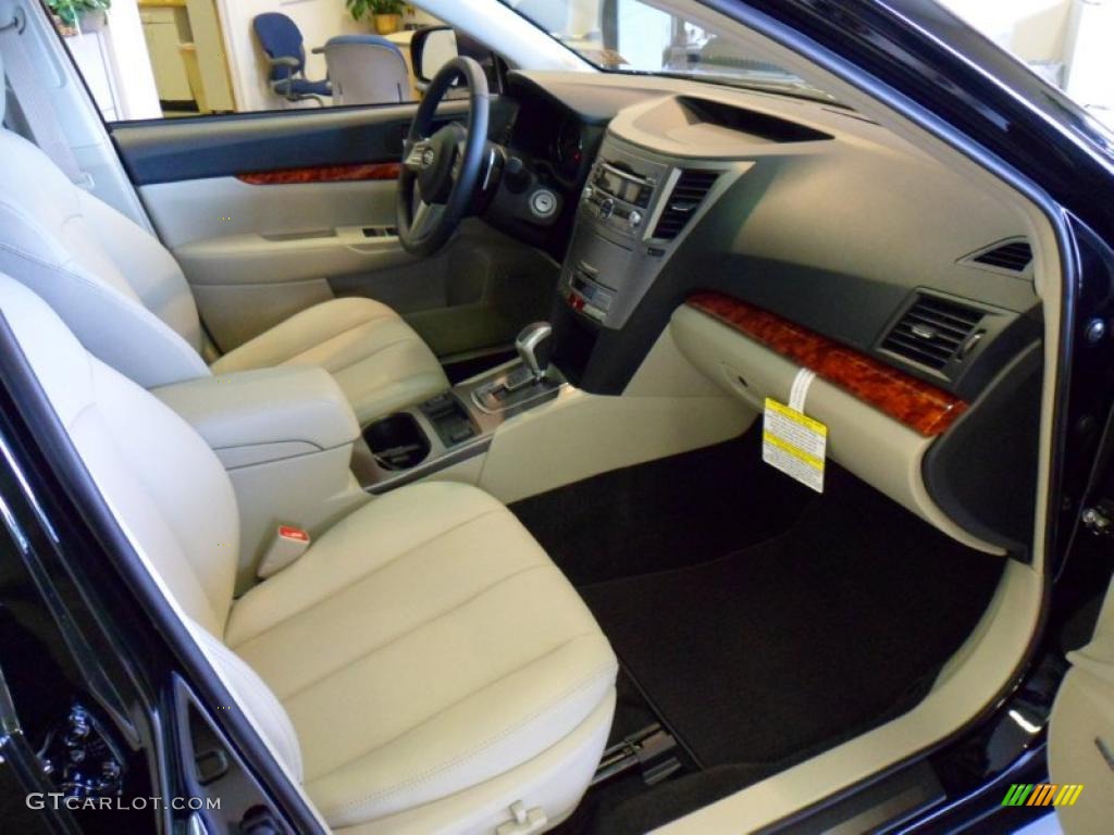 2011 Outback 3.6R Limited Wagon - Crystal Black Silica / Warm Ivory photo #6